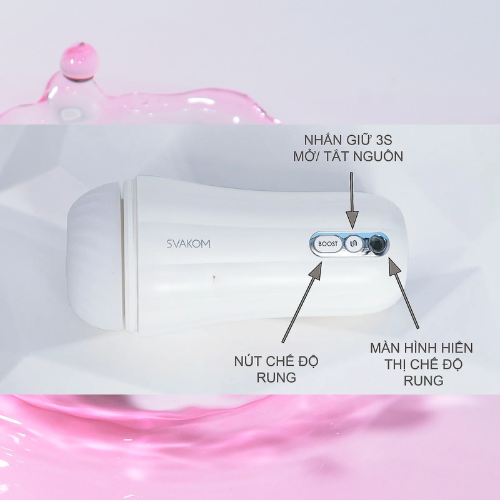 Âm đạo giả Svakom Robin pin sạc chính hãng USA 4