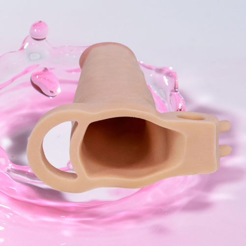 Bao cao su đôn dên Pleasure X-Tender có quai đeo rung gốc 5
