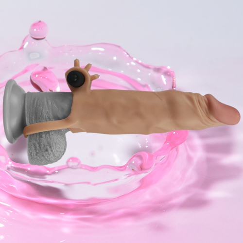 Bao cao su đôn dên có quai đeo Lovetoy X-Tender rung gốc 4