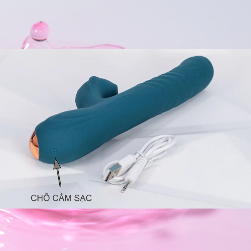Dương Vật Gỉa Ấm Nóng Rung Thụt 36 Chế Độ 2
