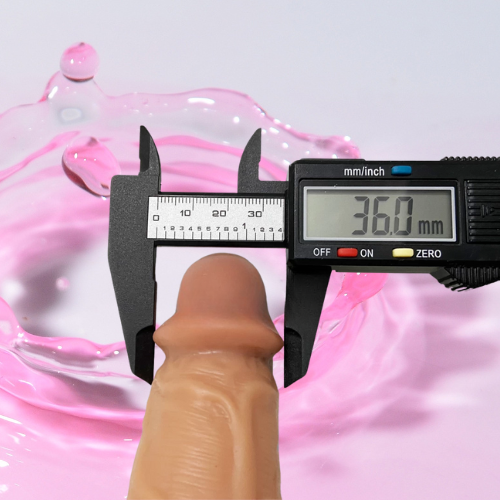 Dương vật giả Intense rung thụt phát nhiệt 42 độ 1