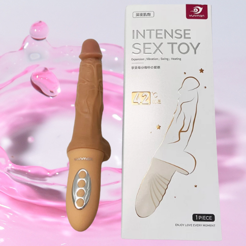 Dương vật giả Intense rung thụt phát nhiệt 42 độ 5