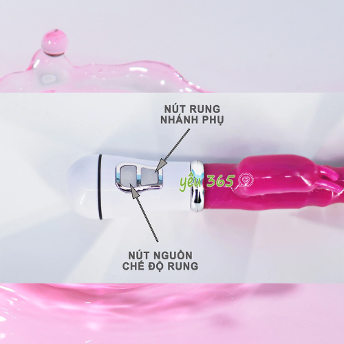 Dương vật giả Vibrator có nhánh pin sạc 4