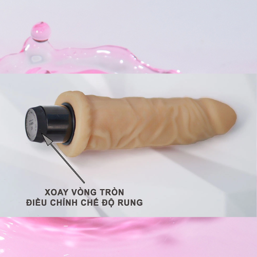 Dương vật giả silicon giá rẻ Lovetoy mềm mại giống thật 2