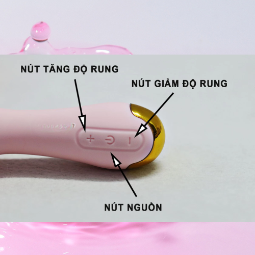 Lưỡi liếm massage Flower rung nhiều chế độ nhỏ gọn 3