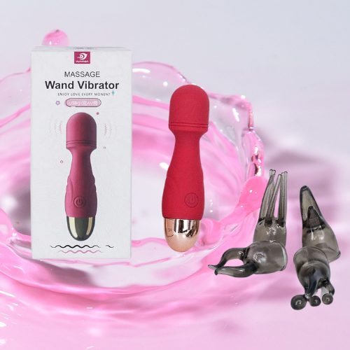 Mát xa điểm G mini kèm 4 đầu nhỏ gọn pin sạc 7