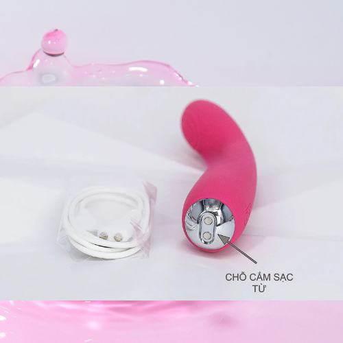 Máy mát xa điểm G ngón tay cao cấp Svakom Iris 5 chế đô rung pin sạc tiêu chuẩn USA 5