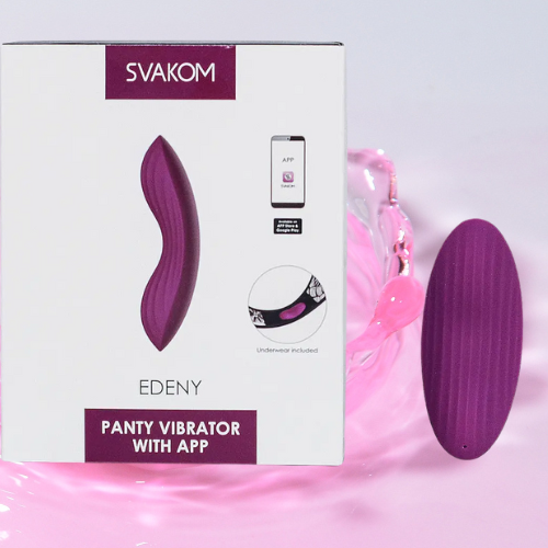 Máy mát xa Lưỡi rung Svakom Edeny siêu mềm điều khiển qua app có quần lót 5