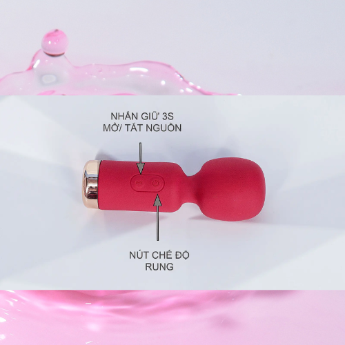 Máy massage điểm G Zhidou AV Stick nhỏ gọn mềm mại 2