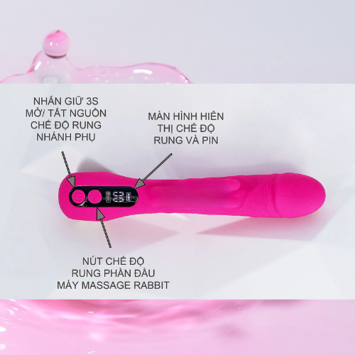 Máy massage điểm G rung kích thích Rabbit 4