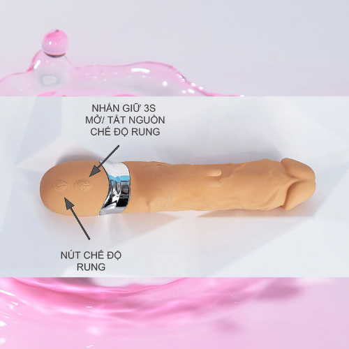 Máy massage có nhánh tai thỏ rung kích thích 4