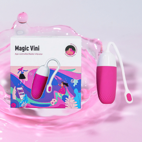 Trứng rung tình yêu Magic Vini 7 chế độ điều khiển qua App 5