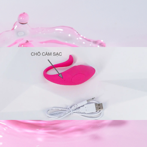 Trứng rung tình yêu Vibrator 10 chế độ remote từ xa 4