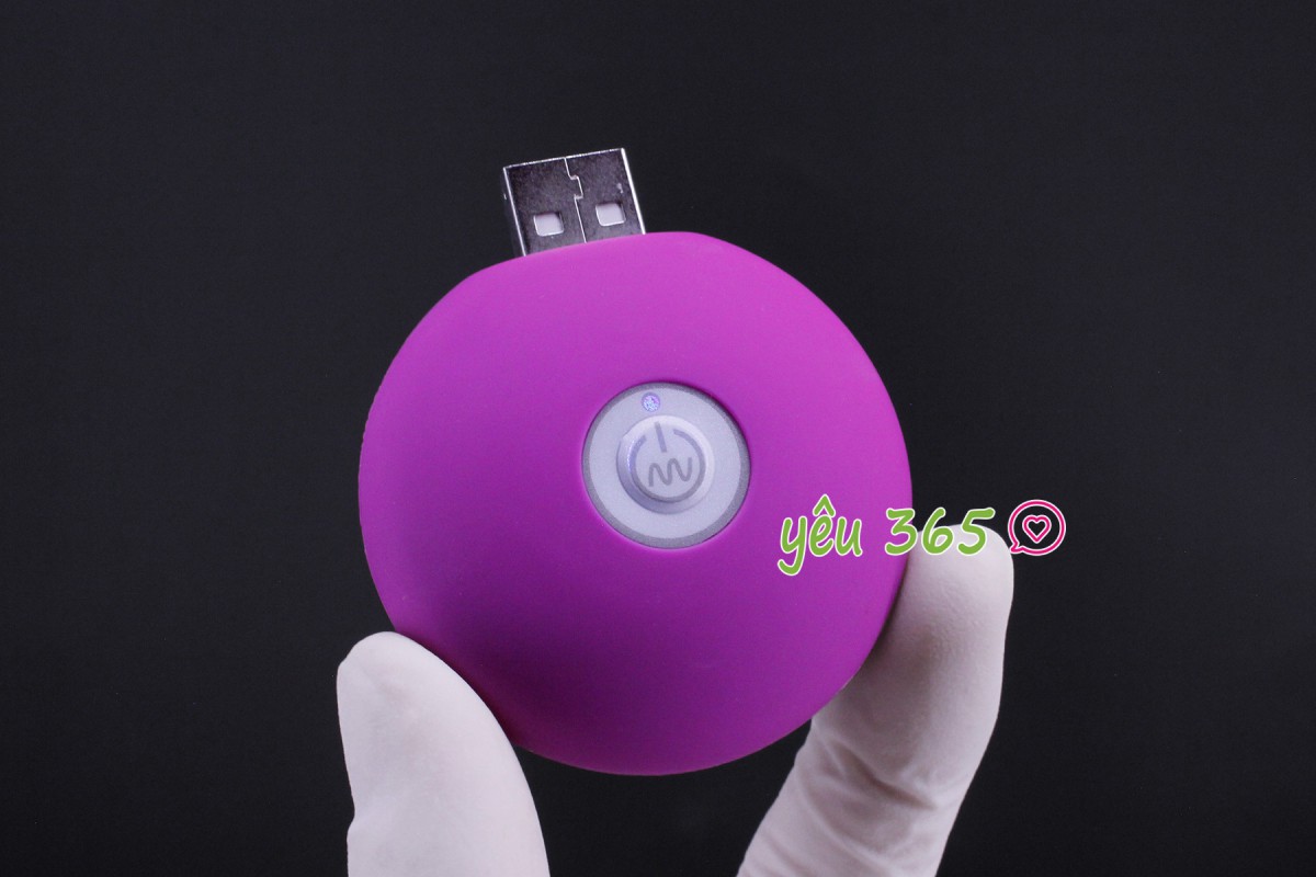 Trứng rung tình yêu 2 đầu MiChao pin sạc rung cực mạnh