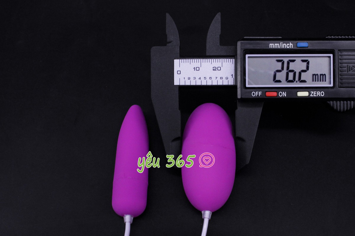 Trứng rung tình yêu 2 đầu MiChao pin sạc rung cực mạnh