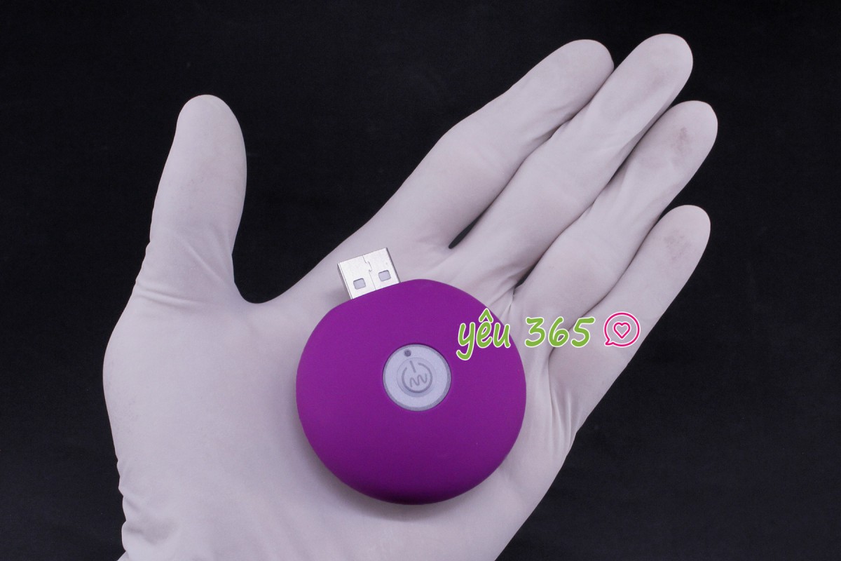 Trứng rung tình yêu 2 đầu MiChao pin sạc rung cực mạnh