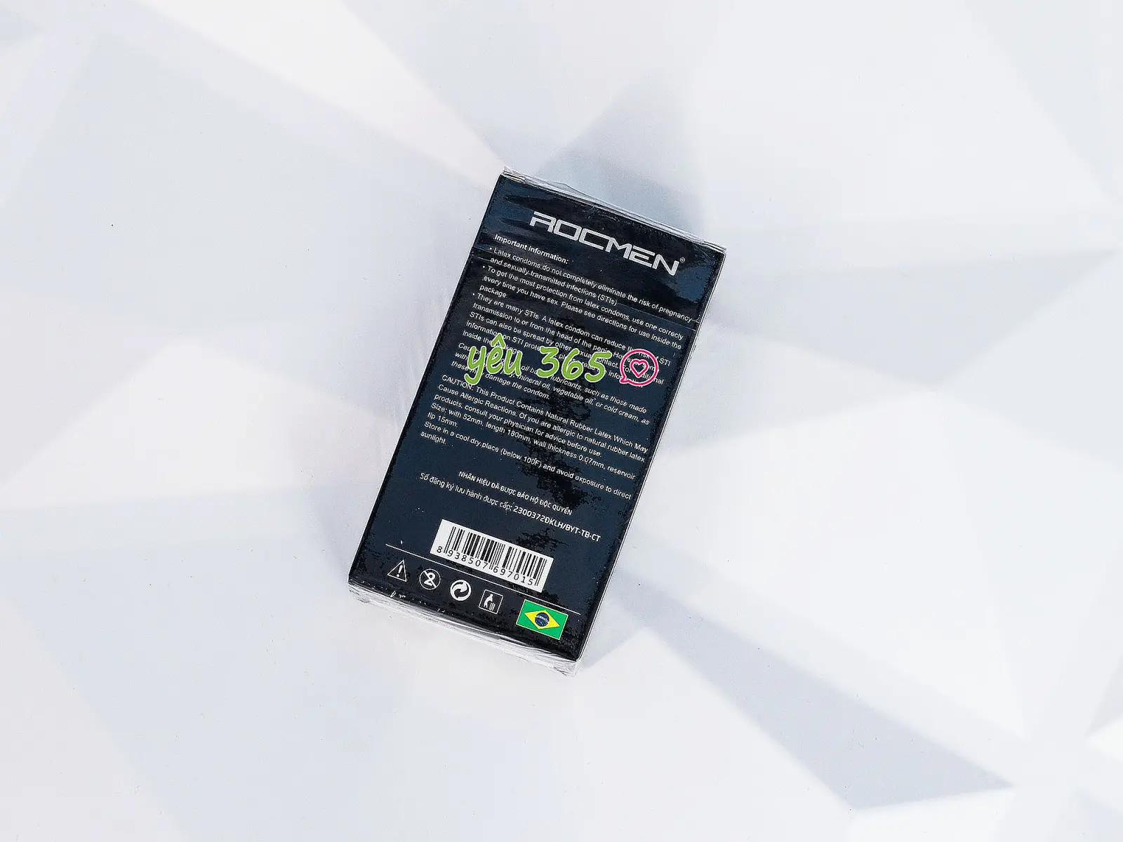 Bao cao su ROCMEN Long Shock 4 in 1