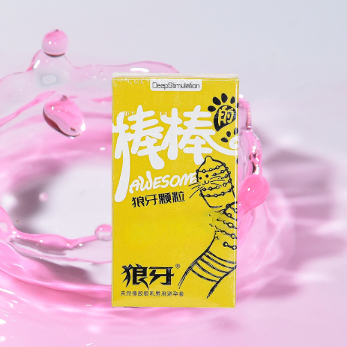 Bao cao su Lang Nha Awesome hạt nổi kích thích nhạy cảm 3