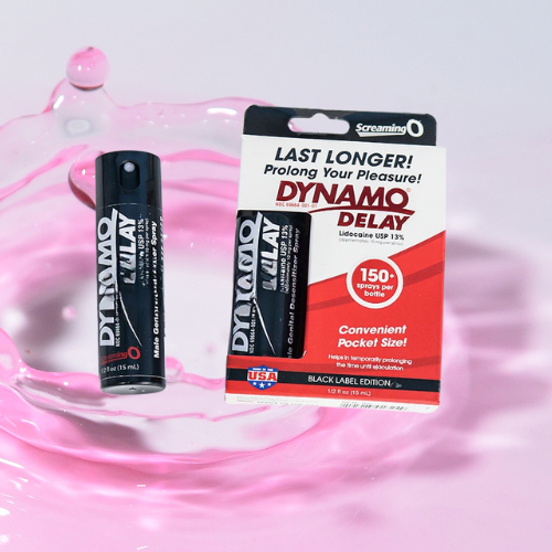 Chai xịt ngăn xuất tinh sớm kéo dài thời gian quan hệ Dynamo Delay Black Label Edition 1