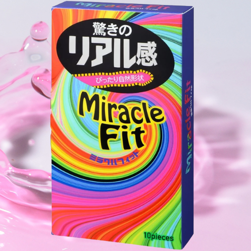 Sagami Miracle Fit cỡ 49mm siêu mỏng hộp 10 bao