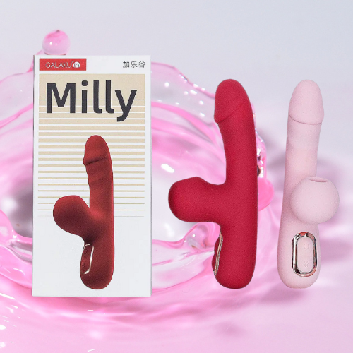 Dương vật giả tự động rung hút Milly có nhánh phụ