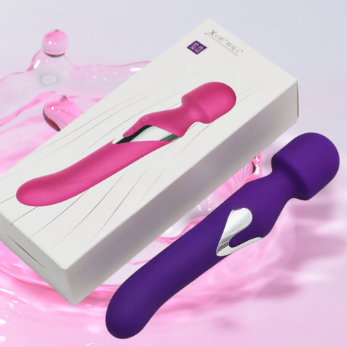Máy mát xa điểm G 2 đầu có bi xoay Aphojoy pin sạc