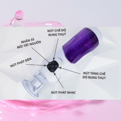 Âm đạo giả tự động có đế Easy Love tự động