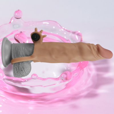 Bao cao su đôn dên có quai đeo Lovetoy X-Tender rung gốc