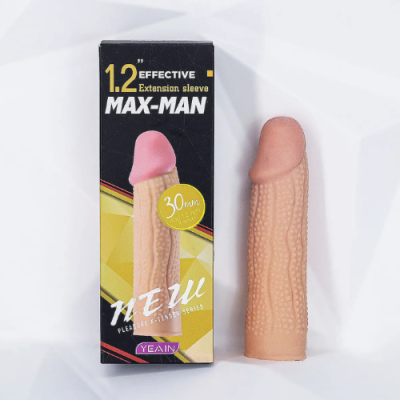 Bao cao su đôn dên Max Man gai tăng khoái cảm cho cuộc yêu