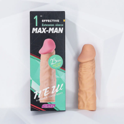Bao cao su đôn dên Max Man tăng 2.5cm
