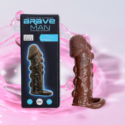 Bao cao su donzen bi Brave Man có quai đeo da nâu
