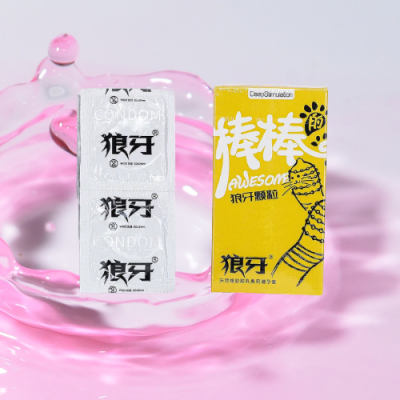Bao cao su Lang Nha Awesome hạt nổi kích thích nhạy cảm