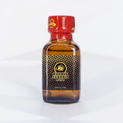 Chai hít Double Scorpio Amber 30ml tăng cường sự nhạy cảm và khoái cảm tột đỉnh