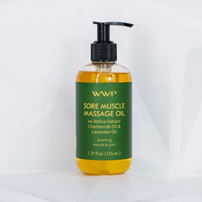 Dầu massage body WWP Sore Muscle giảm đau nhức và thư giãn cơ bắp