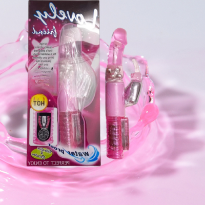 Dương vật giả  tự động Lovely 16 chế độ pin rời có nhánh phụ
