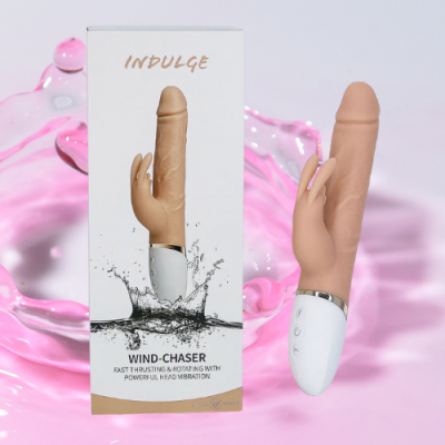 Dương vật giả đa năng rung thụt ngoáy Indulge Wind-Chaser