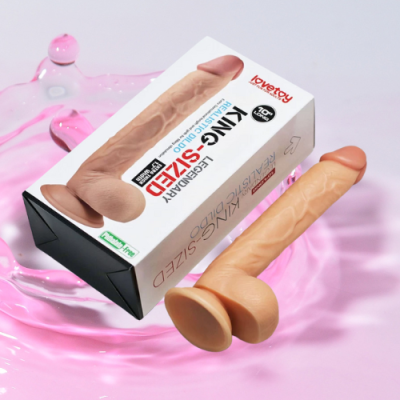 Dương vật giả gắn tường Lovetoy King Size 10 inch hàng khủng