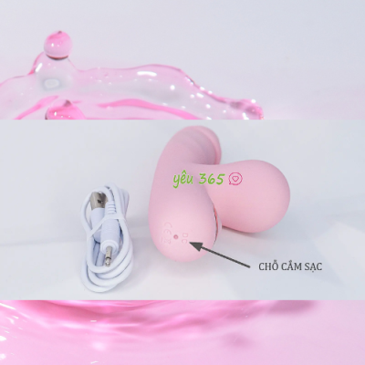 Dương vật giả tự động rung hút Milly có nhánh phụ