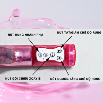 Dương vật giả tự động rung xoay baile