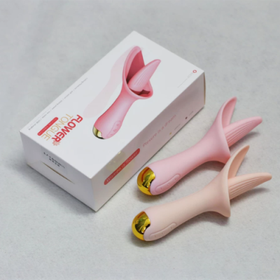 Lưỡi liếm massage Flower rung nhiều chế độ nhỏ gọn