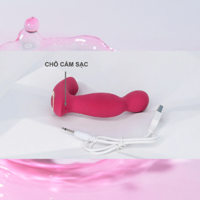 Máy massage điểm G kích thích hậu môn kèm điều khiển từ xa