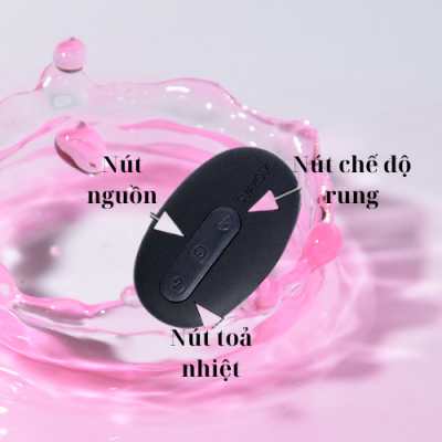 Máy Massage Hậu Môn Điều Khiển Từ Xa Rung Phát Nhiệt Savacom