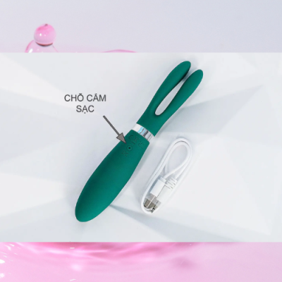Máy massage tình yêu tai thỏ rung kích thích nhỏ gọn