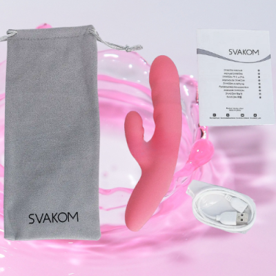 Máy mát xa điểm G Svakom Avery rung thụt chuẩn USA