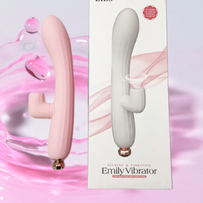 Máy mát xa Emily rung hút điểm G mạnh mẽ 10 chế độ