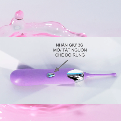Máy rung điểm G Honey Bean kèm 2 đầu phụ