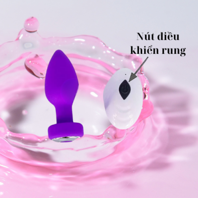 Máy Rung Kích Thích Hậu Môn Điều Khiển Từ Xa VibraTion PLUG