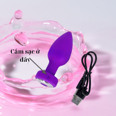 Máy Rung Kích Thích Hậu Môn Điều Khiển Từ Xa VibraTion PLUG