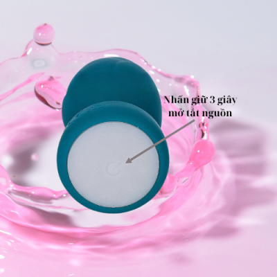 Phích Cắm Hậu Môn Rung Phát Sáng Kèm Điều Khiển Từ Xa