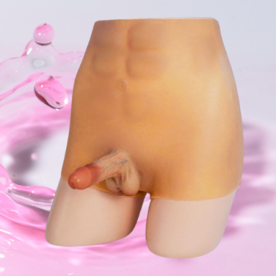 Quần dương vật giả size nhỏ đặc ruột siêu mềm có múi